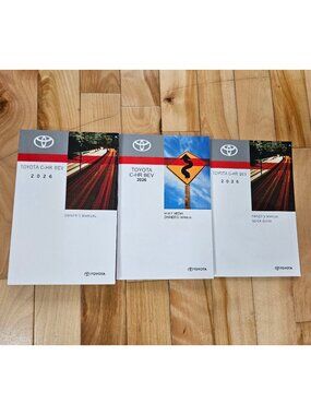 2026 TOYOTA CHR BEV Owner's Manual & Multimedia